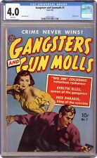 Gangsters and Gun Molls #1 CGC 4.0 1951 4391037007 picture