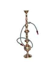 Vintage Brass Hookah Pipe Stem Smoker Hukka Fancy Design 5.5*5.5*29.1 inch picture