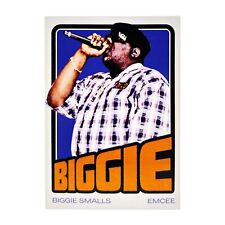 BIGGIE SMALLS Notorious BIG Hip-Hop Trading Card 1972 NBA Topps Design picture