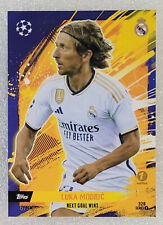 TOPPS Total 2023-24 23/24 Football - 1st Edition - Luka Modric 328/99 - Rare picture