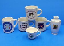 Lot of 5 Various Vintage Boy Scout Ceramic Coffee/Tea Mugs/Cups 1969 1973 1984  picture