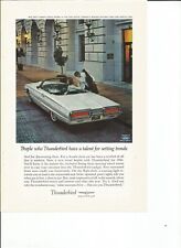 2 Original 1964 Ford Thunderbird vintage print ad (ads) Coupe or Convertible picture