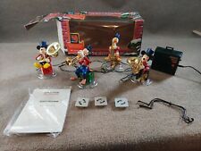 Vintage Mickey Mouse Brass Band Mr. Christmas Animated Musical 21 Carols 1995 picture