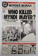 DC COMIC BOOK WONDER WOMAN WHO KILLED MYNDI MAYER? #20 SEPT 1988 picture
