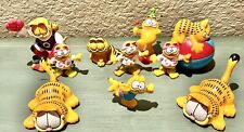 Vtg (1970- 90s) Garfield The Cat Toy Figure Lot of 10 Collectibles R picture
