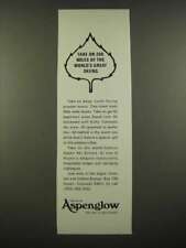 1969 Aspen Colorado Ad - Take on 200 Miles of Great Skiing picture