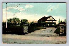 Harrisburg PA-Pennsylvania, Country Club, Antique Vintage Souvenir Postcard picture