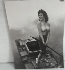 Vintage 1960s Risqué Photos - Shane Lorrie Art Topless on a Raft - Women picture