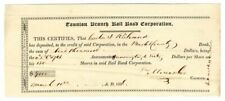 Taunton Branch Rail Road Corporation - Early Stocks and Bonds picture