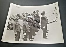 1945 Press Photo Japanese Surrender Ceremonies on the USS Missouri Tokyo Bay #3 picture