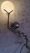 Skeleton, glowing ball, LED lamp, light, floor lamp, 35 inch, metal. picture