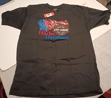 Vintage Harley Davidson t shirt-XL Freedom Harley, North Canton Ohio 2002 Nwt picture