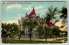 c1910s Women's Dormitory University of Chicago Illinois Vintage Postcard picture