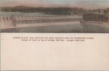 Postcard Power Plant Section of Dam Wilson Dam Tennessee River AL  picture