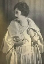 1920 Vintage Magazine Illustration Actress Alma Tell picture