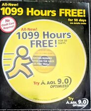 YELLOW & BLACK America Online Collectible / Install Disc, AOL CD v9.0 picture