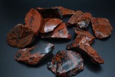 Mahogany Obsidian 1/4 Lb Natural Brown Black Crystal Chunks Volcanic Glass picture