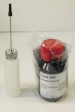 Etsyntha 859 Full Synthetic Clock Oil 50 ml Bottle With Oiler Hermle Miller picture