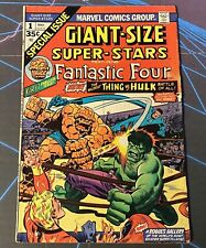 Giant-Size Super-Stars #1 Thing Vs Hulk Marvel Comics Bronze Age 1974 GD/VG picture