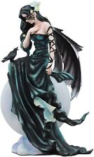 Ebros Large Gothic Lunar Eclipse Raven Fey Fairy Statue 11