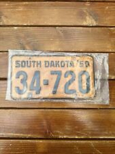 1950 South Dakota License Plate picture