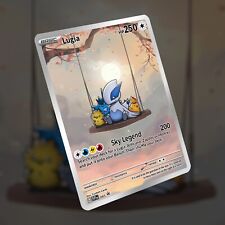 Lugia with Articuno, Moltres & Zapdos Card Custom Made picture