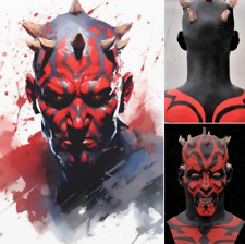 1 STAR WARS  Life Size Bust Darth Maul Star Wars Prop 1/1 scale painted* Awesome picture