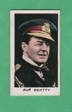 1930's  Krema   Admiral Beatty  Card..very rare picture