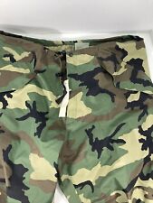 USGI Woodland BDU Camouflage Cold Weather GORETEX Pants Trousers Med Reg picture