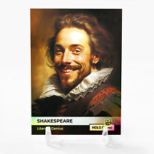 SHAKESPEARE Literary Genius William Shakespeare Portrait Painting Card GBC #SHLG picture