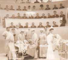Milwaukee WI County Hospital Medical Operating Theater Surgery RPPC Postcard picture