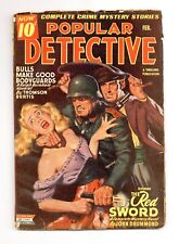 Popular Detective Pulp Feb 1945 Vol. 28 #2 VG+ 4.5 picture