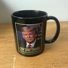 Donald Trump law and order defeat the democrats unit mug Trump Mug picture