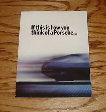 Original 1985 Porsche 928S Foldout Sales Brochure 85 picture