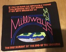 Hitchhiker's Guide to the Galaxy UV Milliways patch. Alleykat Original Design picture
