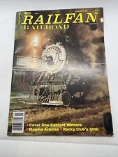 Vintage Railfan Railroad Magazine  November 1988 picture