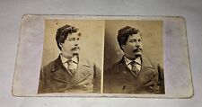 Stereoview of Sir Henry Morton Stanley Explorer Africa John Rowlands picture