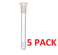 5X 4.5 inch Hookah Water Smoking Pipe Glass Bong Downstem  picture