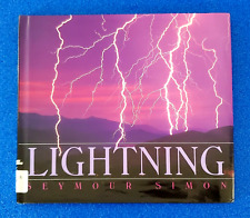 LIGHTNING BY: SEYMOUR SIMON WEATHER AND NATURE HARDCOVER PICTURE BOOK SHIPS FREE picture