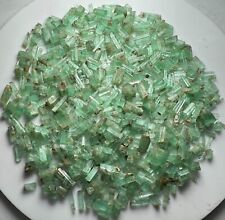 260 CT Light Green Panjshir Emerald Small Crystals Lot From Afghanistan picture