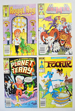 Foofur 1, Animax 1, Planet Terry 1, Royal Roy 1 1st Print Marvel/Star Comics picture