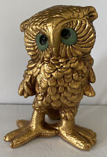 Gold Owl AM Products 1966 Green Eyes & Large Feet Unique Looking 9” Tall Retro picture