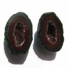 Tabasco -Tiny Mexican Baby Geode  Polished Halves for  Jewelry * Display TEX1809 picture