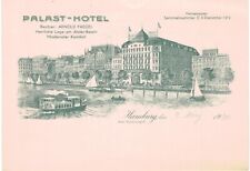 Hamburg Palast Hotel 4x6 Germany 1910  picture