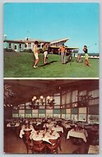 Postcard Pennsylvania Titusville Cross Creek Motor Lodge & Golf Course Dual View picture