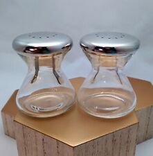 Vtg MCM Hourglass Bauhaus Style Salt Pepper Shakers Design By Wilhelm Wagenfeld picture