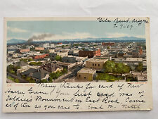 1907-card-Arieal view of Tucson -Arizona-showing town-116 years ago-sure changed picture