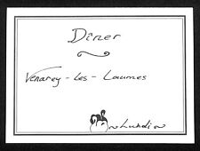 Venarey-les-Laumes French Restaurant Menu Card picture