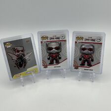Funko Marvel Upper Deck Cards Lot Of 3 Ant-Man #s AF-2 Art & 37, 116 Common NM/M picture