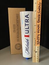 New Michelob Ultra Short Beer Tap Handle For Kegerator Pull Budweiser Lot B6 picture